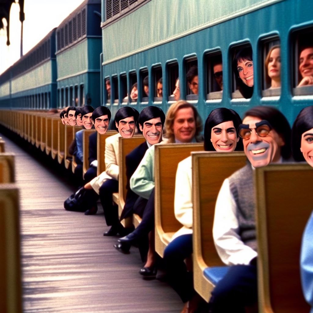 a cool train meme